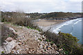Wales Coast Path above Caswell Bay in SA3 3BT