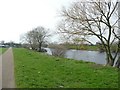 The River Calder at Whitwood Mere in WF10 1NX