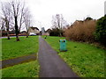 Footpath from Station Road to Westerleigh Road, Yate in BS37 4DR
