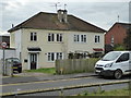 Older semidetached council houses, Worcester in WR4 0PA