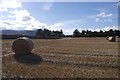 Round bales, Pitlour in KY14 7PT