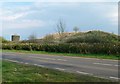 Glaston Tunnel ventilation shaft and spoil heap in LE15 9BX