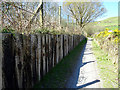 Signs of a railway past by the Ystwyth Trail in Llanilar