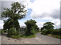 Lane junction near Kingstone in TA19 9EG