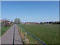 Path along playing fields in YO30 5NH