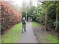 Path between Huntsfield Close and Lakeside Road, Lymm in WA13 0SU