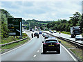 Southbound A1 approaching Markham Moor in DN22 8EE