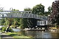 A fisherman beside the Green Bridge, Maghull in L31 5LP