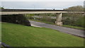 Footbridge over the M5 motorway at Taunton Deane Services in TA3 7NX