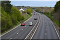 A31 at Ringwood, looking east from Southampton Road bridge in BH24 1RL
