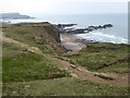 South West Coast Path at Crooklets in EX23 8NH