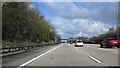 M25 cutting through Great Hurst Wood in KT18 6EE