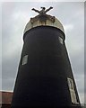 Tuxford Windmill waiting for its new sails in NG22 0NP