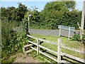 Stile at Fen Road Heighington in Heighington