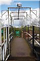 Footbridge at Carthagena Lock in EN9 2NH