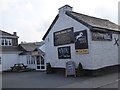 The White Horse Inn and its advertising in PL15 8DB