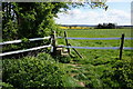 Stile near Hazlewood Castle Hotel in LS25 3AU
