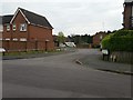 Junction of Weller Drive and Bristow Road, Camberley in GU15 2NT