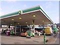 BP filling station in Newport, Launceston in PL15 8DB