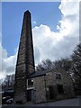 Withnell Fold mill chimney in PR6 8AZ