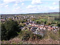 Looking down on Kinver in DY7 6EG
