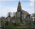 St Michael's Church and churchyard, Loughor in SA4 3RB