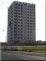 Tower block refurbishment, Liverpool in L5 0SQ