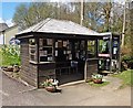 Bus shelter and phone box, Huntsham in EX16 7NA