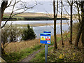 Path to Baitings Reservoir in HX6 4LL