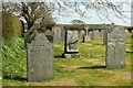 Gravestones, Milton Damerel Methodist church in EX22 7DJ
