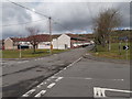 Junction of Addison Way and Glyn Gwyn St, Trethomas in CF83 8RB