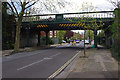 Turney Road railway bridge in SE24 9HD