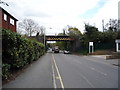 Railway bridge over Station Road, Cuffley in EN6 4LD