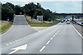 Southbound A1, Turnoff for Carlton-on-Trent in NG23 6NS