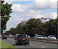 Great South-west Road towards London in TW6 3FJ