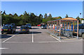 TESCO car park Great Dunmow in CM6 4FP