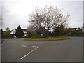 Roundabout on Wootton Road, Henley in RG9 1BL