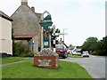 The village sign at Reach in CB5 0JW