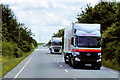 HGVs on the A17 near to Winthorpe in NG24 2NH