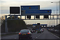 South Staffordshire : The M6 Motorway in WV10 7LZ