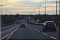 South Staffordshire : The M6 Motorway in WV10 7DD