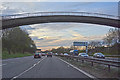 Borough of Stafford : The M6 Motorway in ST17 9PF