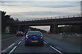 Cheshire West and Chester : The M6 Motorway in WA16 9LD