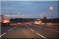 South Ribble : The M6 Motorway in PR5 4DY