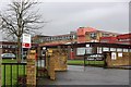 Queensferry High School pictured from the main gates on Ashburnham Road in EH30 9JR