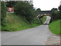 Approach to railway bridge, Gunton Station in NR11 8UT