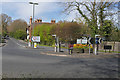 Fox Corner roundabout in GU3 3PJ
