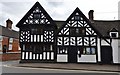 Abbots Bromley: Half timbered building in Bagot Street in WS15 3BP