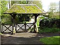 Lychgate at Kempsey church in WR5 3JL