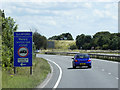 Sleaford Bypass (A17) near to Kirkby la Thorpe in Kirkby La Thorpe